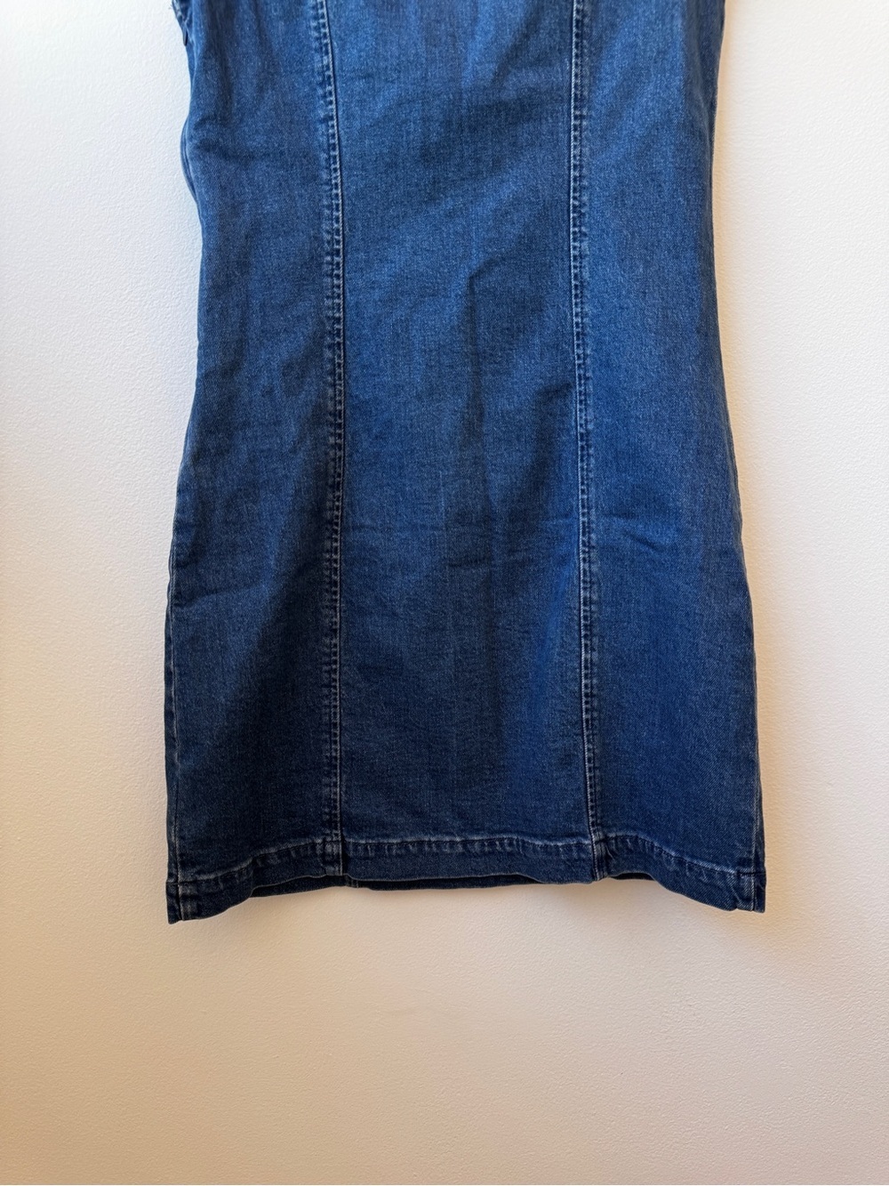 Gap × DÔEN Denim Sailor Mini Dress NEW - Picture 9 of 11